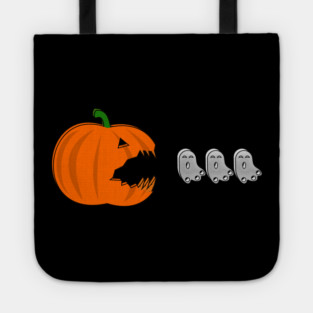 Pumpkin Eat Ghosts Halloween Tote