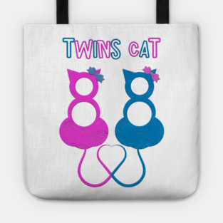 Twins Cat Tote
