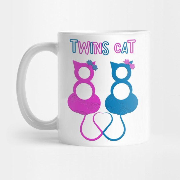 Twins Cat by Db Printed