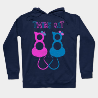 Twins Cat Hoodie