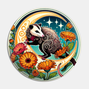 Opossum Pin