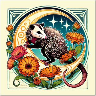 Opossum Posters and Art