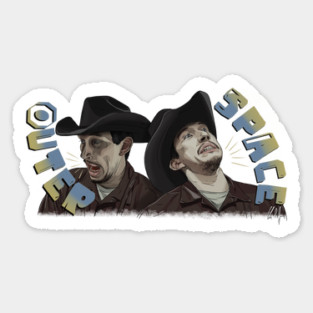 Inside Llewyn Davis: Outer! Space! Sticker