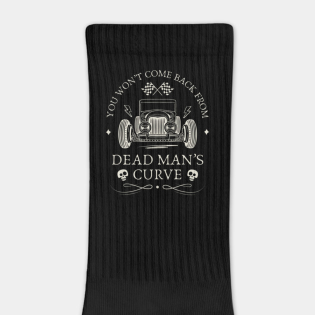 Dead Man's Curve Back Print by Timeless Chaos