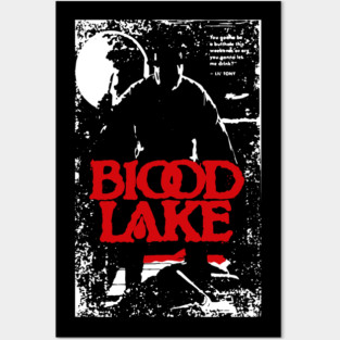 Blood at the lake Posters and Art