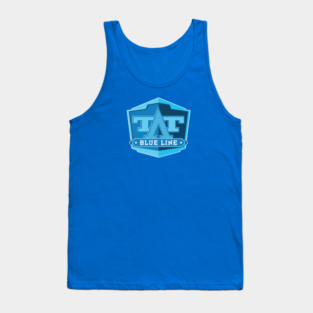 Tomorrowland Transit Authority PeopleMover Blue Line Tank Top
