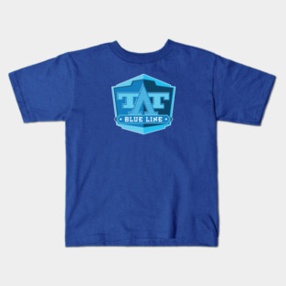 Tomorrowland Transit Authority PeopleMover Blue Line Kids T-Shirt