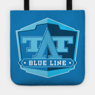 Tomorrowland Transit Authority PeopleMover Blue Line Tote