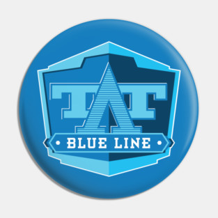 Tomorrowland Transit Authority PeopleMover Blue Line Pin