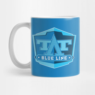 Tomorrowland Transit Authority PeopleMover Blue Line Mug