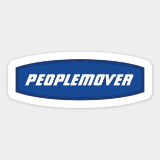 Modern PeopleMover Sticker