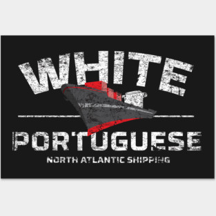 White Portuguese Posters and Art