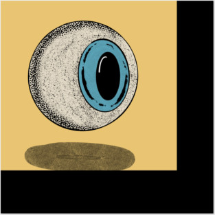 Floating Eye Posters and Art