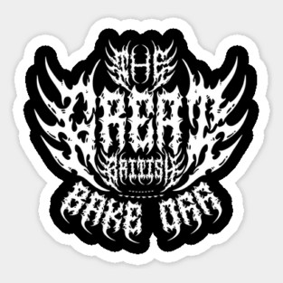 Great British Bake Off Metal! Sticker