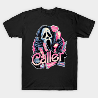 Ghostface SCREAM caller Slasher T-Shirt