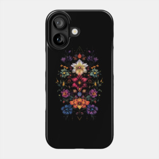 Flowers Chakra Yoga Floral Sacred Geometry Lotus Phone Case