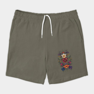 Flowers Chakra Yoga Floral Sacred Geometry Lotus Shorts