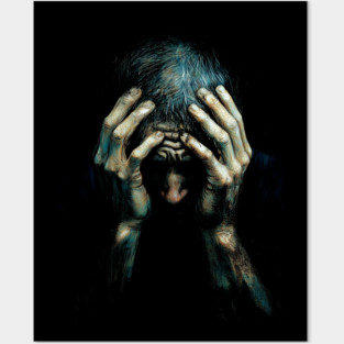 Sorrow, Despair, Misery, Depression Posters and Art