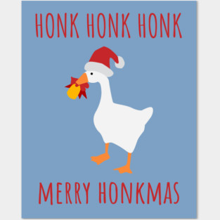 Untitled Goose Christmas Posters and Art