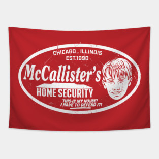 McCallister's Home Security Tapestry