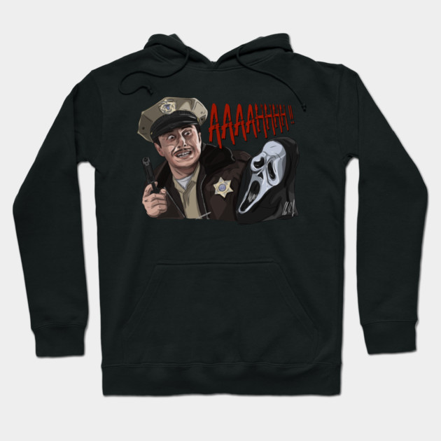Scream: Dewey Got Scared Hoodie by 51Deesigns