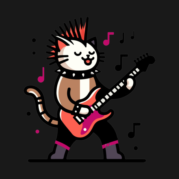 Cat Rock N Roll by CreativeSage