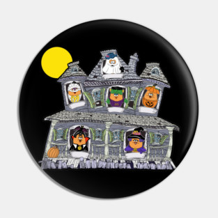 Halloween Nugget Buddies Pin