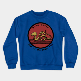 Year of the Snake 1965 Wood Crewneck Sweatshirt