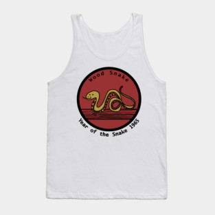 Year of the Snake 1965 Wood Tank Top