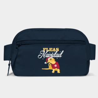 Feliz Navidad Fleas Navidad Yellow Lab Puppy Christmas Bag