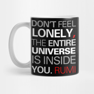 Inspirational & Motivational Quote - Typographic Design Mug