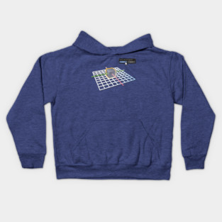 Blender Delete Default Cube Kids Hoodie