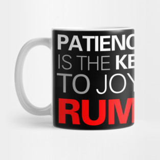 Motivational & Inspirational Quote - Patience and Joy Mug