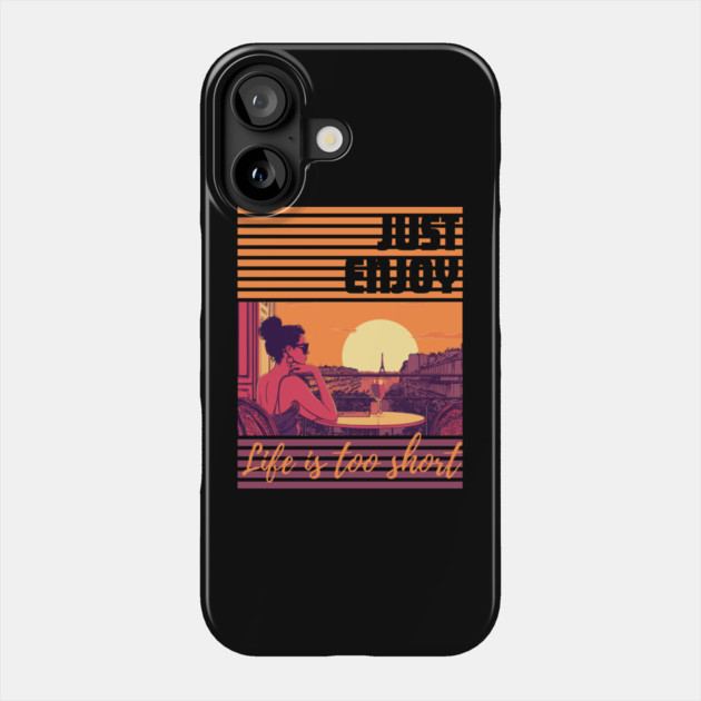 Inspirational Design - Life is Good Phone Case by TuncGK