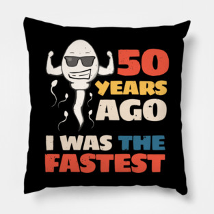 50th birthday Pillow