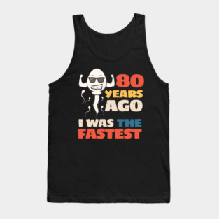 80th birthday Tank Top