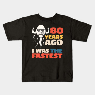 80th birthday Kids T-Shirt