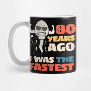 80th birthday Mug