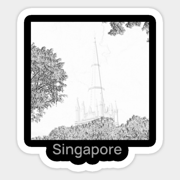 through the trees Sticker by FirstClassQueen