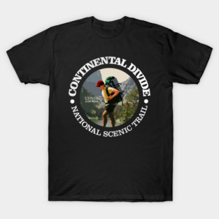 Vintage The Continental Divide National Scenic Trail T-Shirt