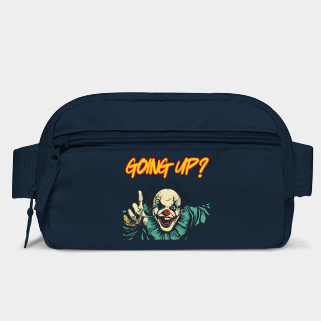 Scary Clown - Halloween Gift - Retro Typography by TuncGK