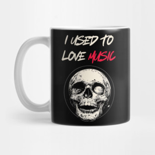 Creepy Message from the Skull Mug