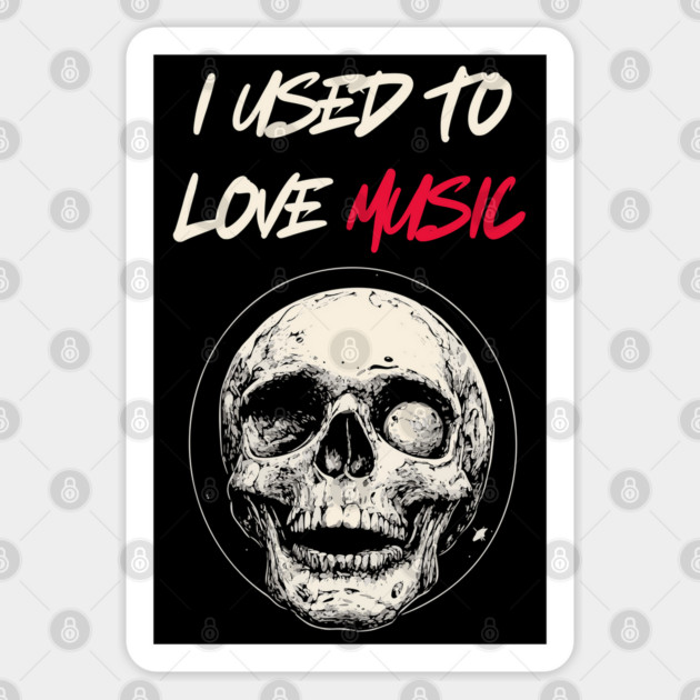 Creepy Message from the Skull Sticker by TuncGK