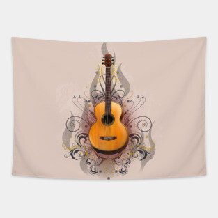 Acoustic Elegance Tapestry