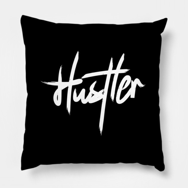 HUSTLER Pillow by artslaves