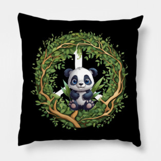Cute Panda Pillow