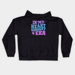 Post Open Heart Surgery Recovery Funny Heart Bypass Surgery Kids Hoodie