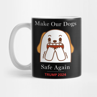 Donald Trump 2024 Funny Dog Mug
