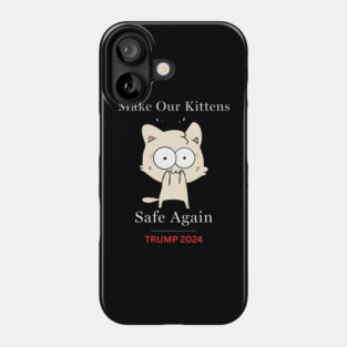 Funny Donald Trump Cat Phone Case