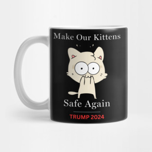 Funny Donald Trump Cat Mug